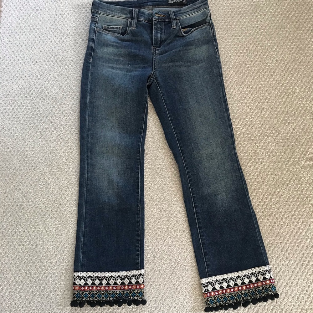 Blank NYC embellished jeans